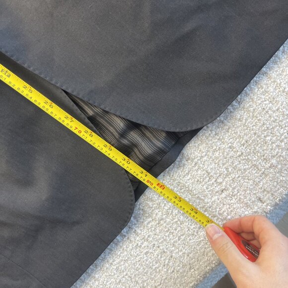 Jack Victor Collection Zack CT Sport Coat Jacket Men's 40R Wool Grey Super 120's - Picture 7 of 12